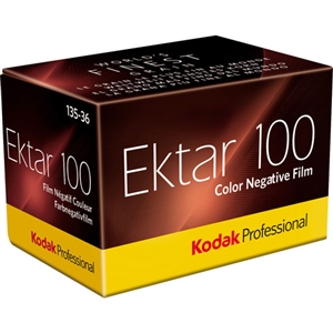 Kodak Professional Ektar 100 Color Negative Film (35mm Roll Film, 36 Exposures)