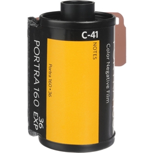 Kodak Professional Portra 160 Color Negative Film (35mm Roll Film, 36 Exposures)