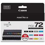 Canon LUCIA PGI-72 10-Color Ink Tank Value Pack