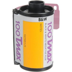 Kodak Professional T-Max 100 Black and White Negative Film (35mm Roll Film, 24 Exposures)