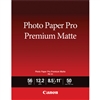 Canon PM-101 Photo Paper Pro Premium Matte 8.5x11 (50 sheets)