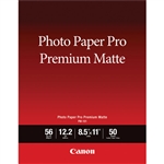 Canon PM-101 Photo Paper Pro Premium Matte 8.5x11 (50 sheets)