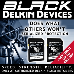 Delkin 256GB SDXC BLACK