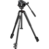 Manfrotto MT190X3 3-Section Aluminum Tripod with MVH500AH Fluid Head Hybrid Video Kit