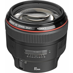 Canon EF 85MM f1.2L II