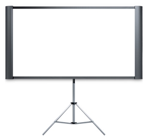 Epson Duet Ultra Portable Tripod Projector Screen (5-6ft) 39"x70"-80"