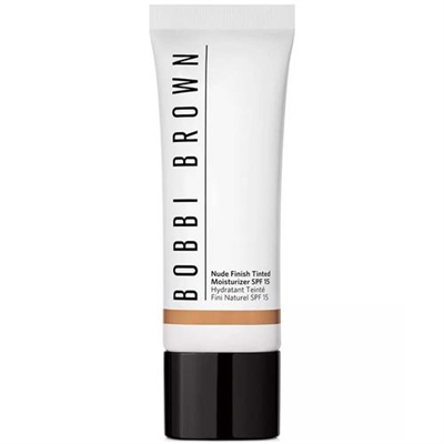 Bobbi Brown Nude Finish Tinted Moisturizer SPF 15 Medium to Dark Tint 1.7oz / 50ml