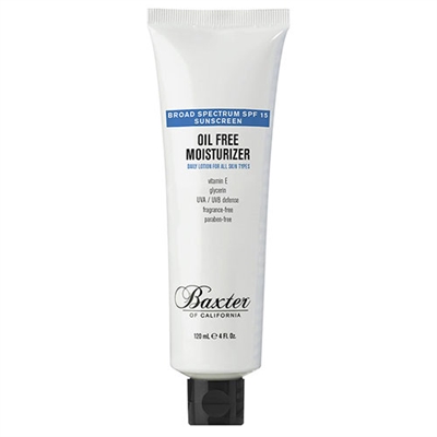 Baxter of California Oil Free Moisturizer SPF 15 All Skin Types 4oz / 120ml