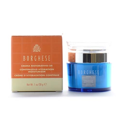 Borghese Crema Ristorativo 24 Continuous Hydration Moisturizer 1.0 oz / 30ml