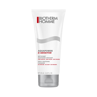 Biotherm Homme Aquapower D-Sensitive Daily Soothing Cleanser 4.22 oz / 125ml
