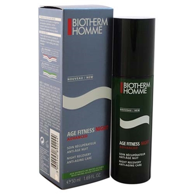 Biotherm Homme Age Fitness Night Advanced Night Recovery Anti-Aging Care 1.69oz / 50ml