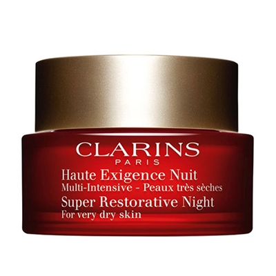 Clarins Super Restorative Night For Very Dry Skin 1.6oz / 50ml