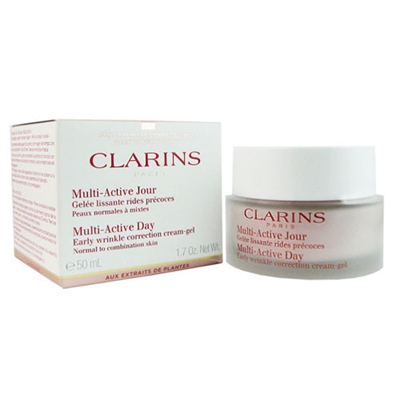Clarins Multi Active Day Early Wrinkle Correction Cream Gel 1.7 oz