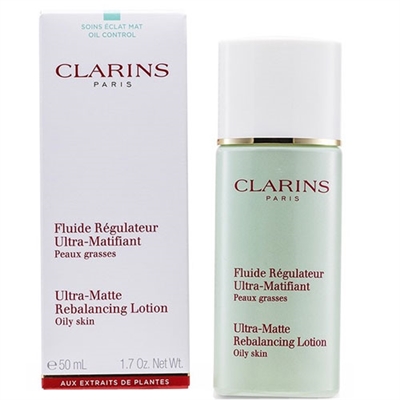 Clarins Truly Matte Ultra-Matte Rebalancing Lotion for Oily Skin 1.7 oz