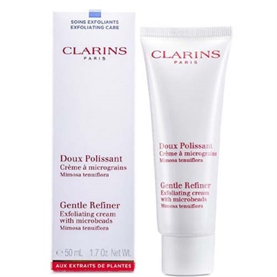 Clarins Gentle Refiner Exfoliating Cream with Microbeads All Skin Type 1.7oz