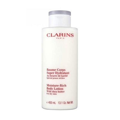 Clarins Moisture-Rich Body Lotion With Shea Butter Dry Skin 13.1oz / 400ml
