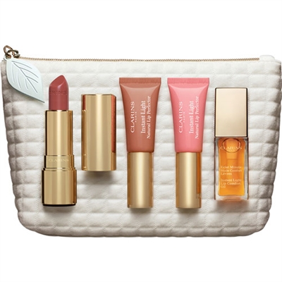 Clarins Luscious Lips Collection 4 Piece Set