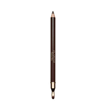 Clarins Crayon Khol Long Lasting Eye Pencil With Brush 02 Intense Brown 0.037oz / 1.05g