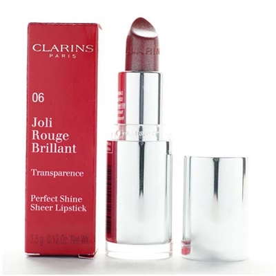 Clarins Joli Rouge Brilliant Lipstick 06 Fig 3.5g / 0.12oz