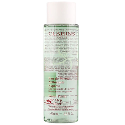 Clarins Water Purify One Step Cleanser with Mint Essential Water 6.8 oz
