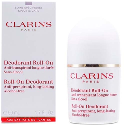 Clarins Antiperspirant Alcohol Free Roll On Deodorant 1.7oz / 50ml