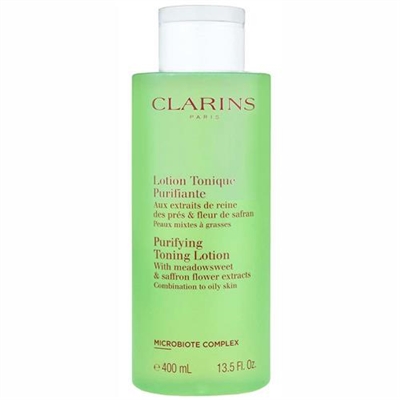 Clarins Purifying Toning Lotion Combination to Oily Skin 13.5oz / 400ml