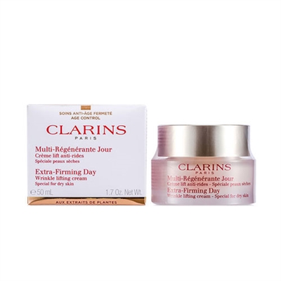 Clarins Extra-Firming Day Cream Wrinkle Lifting Cream Dry Skin 1.7oz / 50ml