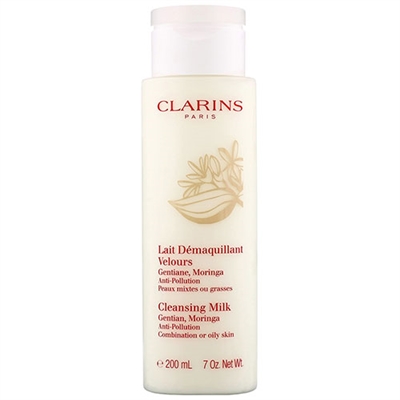 Clarins Cleansing Milk Gentian Combination / Oily Skin 7oz / 200ml