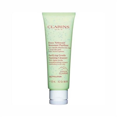 Clarins Purifying Gentle Foaming Cleanser Combination to Oily Skin 4.2oz / 125ml