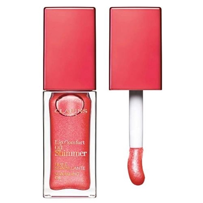 Clarins Lip Comfort Oil Shimmer 06 Pop Coral 0.2oz / 7ml