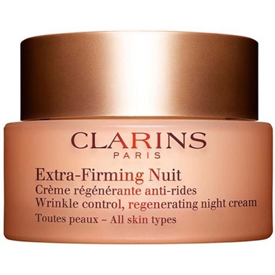 Clarins Extra Firming Wrinkle Control Regenerating Night Cream All Skin Types 1.6oz / 50ml