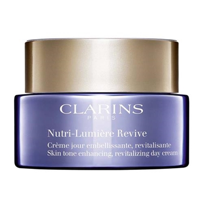 Clarins Nutri Lumiere Revive Revitalizing Day Cream All Skin Types 1.7oz / 50ml