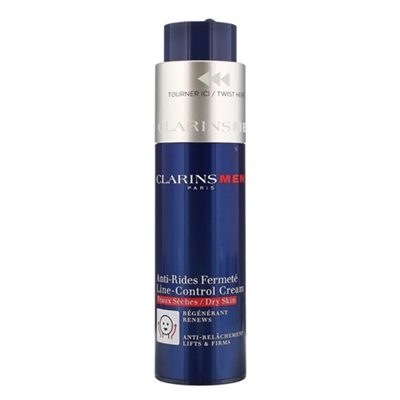 Clarins Men Line-Control Cream Dry Skin 1.7oz / 50ml