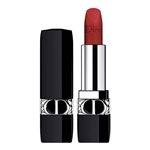 Christian Dior Rouge Dior Couture Colour Refillable Matte Lipstick 666 Rouge En Diable 0.12oz / 3.5g