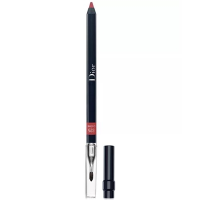 Christian Dior Contour Lip Liner Pencil With Brush and Sharpener 525 Cherie 0.04oz / 1.2g