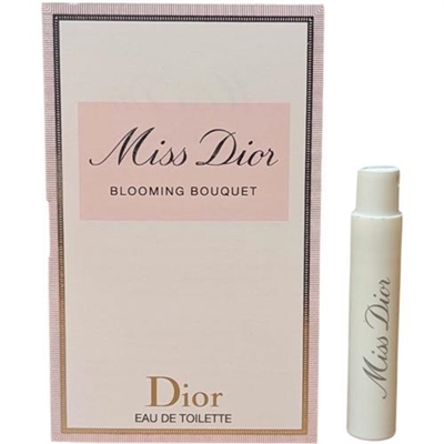 Miss Dior Blooming Bouquet by Christian Dior for Women 0.03oz Eau De Toilette Vial Spray