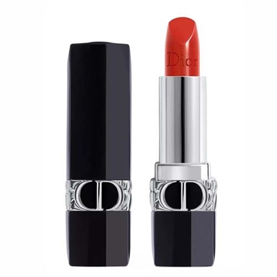 Christian Dior Rouge Dior Floral Care Lip Balm 999 Satin Balm 0.12oz / 3.5g