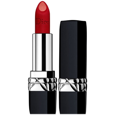 Christian Dior Rouge Dior Double Rouge Matte Metal Colour Lipstick 999 Matte Metal 0.12oz / 3.5g