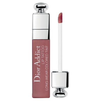 Christian Dior Addict Lip Tattoo Long-Wear Colored Tint 491 Natural Rosewood 0.20oz / 6ml