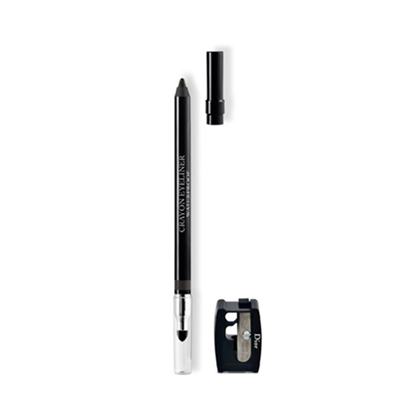 Christian Dior Long Wear Waterproof Eyeliner Pencil With Sharpener 094 Trinidad Black