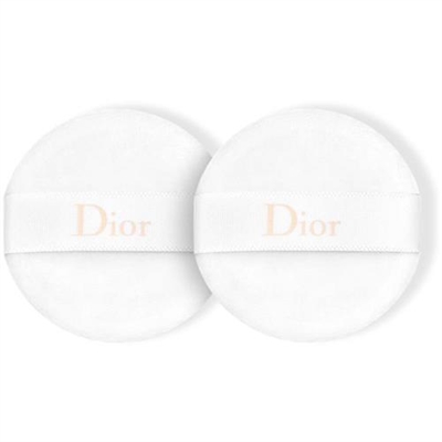 Christian Dior Forever Cushion Powder 2 Powder Puffs