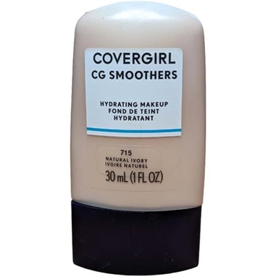 Covergirl CG Smoothers Hydrating Makeup 715 Natural Ivory 1oz / 30ml