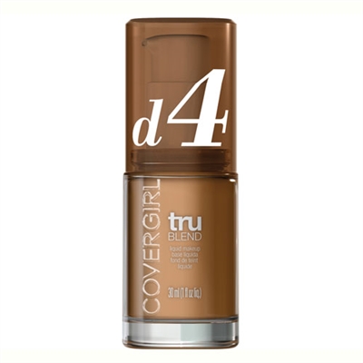 Covergirl TruBlend Liquid Makeup D4 Classic Tan 1oz / 30ml