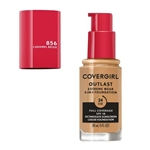 Covergirl Outlast Extreme Wear Foundation SPF 18 856 Caramel Beige 1oz / 30ml