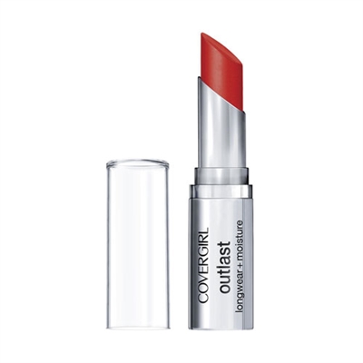 Covergirl Outlast Longwear + Moisture Lipstick 920 Red Revenge 0.12oz / 3.4g