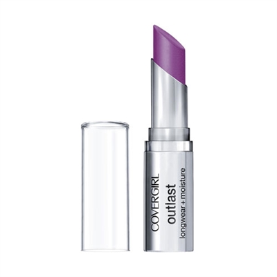 Covergirl Outlast Longwear + Moisture Lipstick 940 Vixen Violet 0.12oz / 3.4g