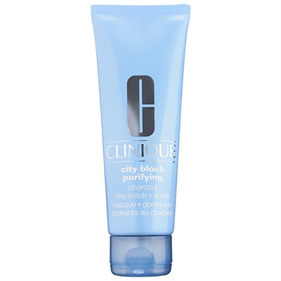 Clinique City Block Purifying Charcoal Clay Mask + Scrub 3.4oz / 100ml