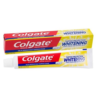 Colgate Tartar Protection Whitening Toothpaste Crisp Mint 2.5oz / 70g