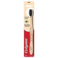 Colgate Bamboo Charcoal Manual Toothbrush Soft 1 Toothbrush