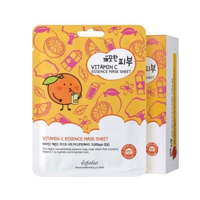 Esfolio Vitamin C Essence Mask 10 Sheets